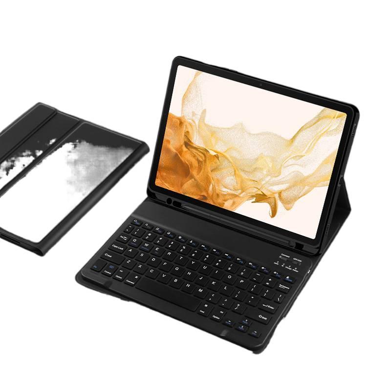 DGG Black Samsung Tab Keyboard Case Compatible with Multiple Samsung Tab Models with Protective Cover Stand Function and Daily Tablet Carry - Image 5