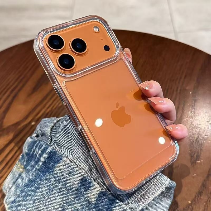 DZ Space Shell iPhone 17 Pro Case - Women's Transparent Full-Body Drop Protection with Precision Cutouts - Image 1