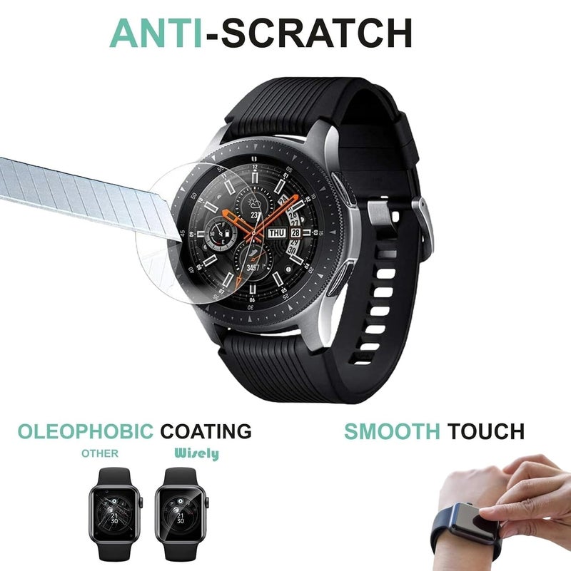 Wisely |Pack of 5pc| Screen Guard Protector For Boat Lunar Discovery (1.39'' inch) Anti Shock, Anti-Scratch, HD Clear, Full Cover - Image 3