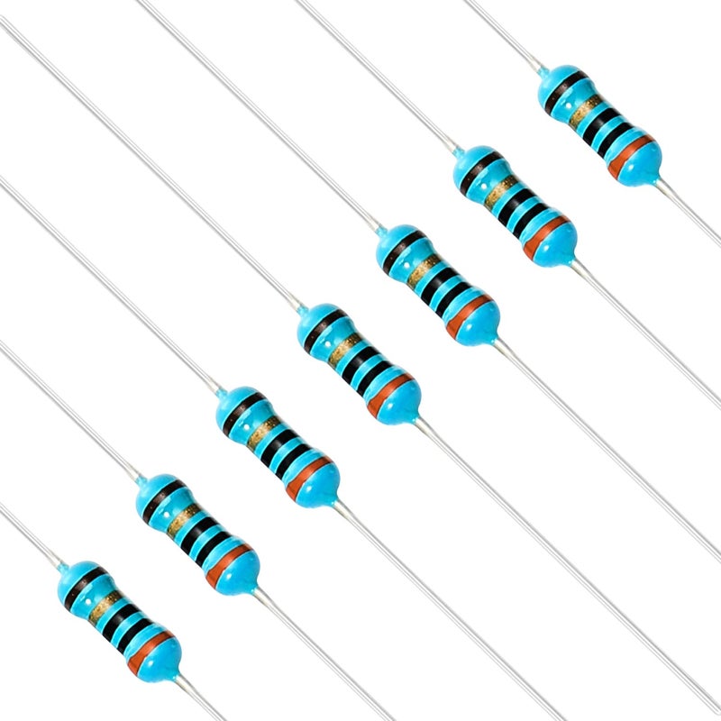 CHANZON 100pcs 1/4W (0.25W) 30 Ω ohm Metal Film Fixed Resistor 0.01 ±1% Tolerance 30R MF Through Hole Resistors Current Limiting Rohs Certificated - Image 1
