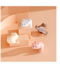 Excefore 4 PCS Lovely Bear Corner Protector, Soft, Corner Protectors Child Safety, Soft Silicone Table Corner Protectors for Baby  - Image 3