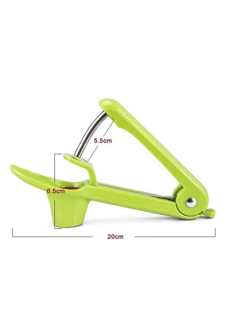 كاست ويف أداة Cherry Pitter ، أداة حفر الزيتون ، أداة أخذ قطع الكرز أو البذور لإزالة البذور المحمولة مع مقابض وتصميم قفل موفر للمساحة - Image 2