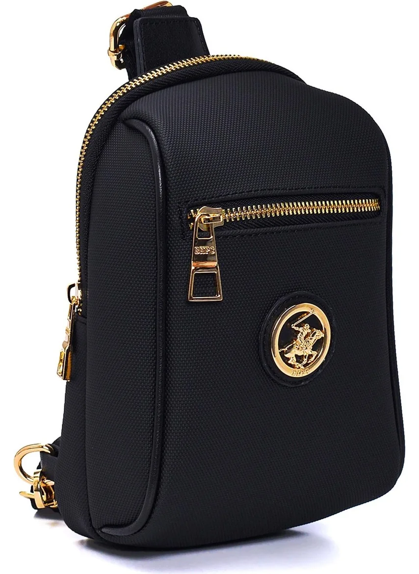 BEVERLY HILLS POLO CLUB 05BHPC8016-S Black Women's Crossbody Bag