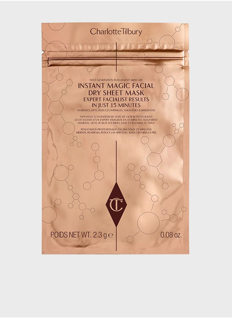 Charlotte Tilbury - Instant Magic Facial Dry Sheet Mask - Single Sache - Image 1