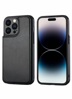 Y&D Wallet Case for iPhone 14 Pro Max with Card Holder, Fine Hole Camera Protect, Drop Protection, Phone Flip Leather Cover Men Women  - Image 5