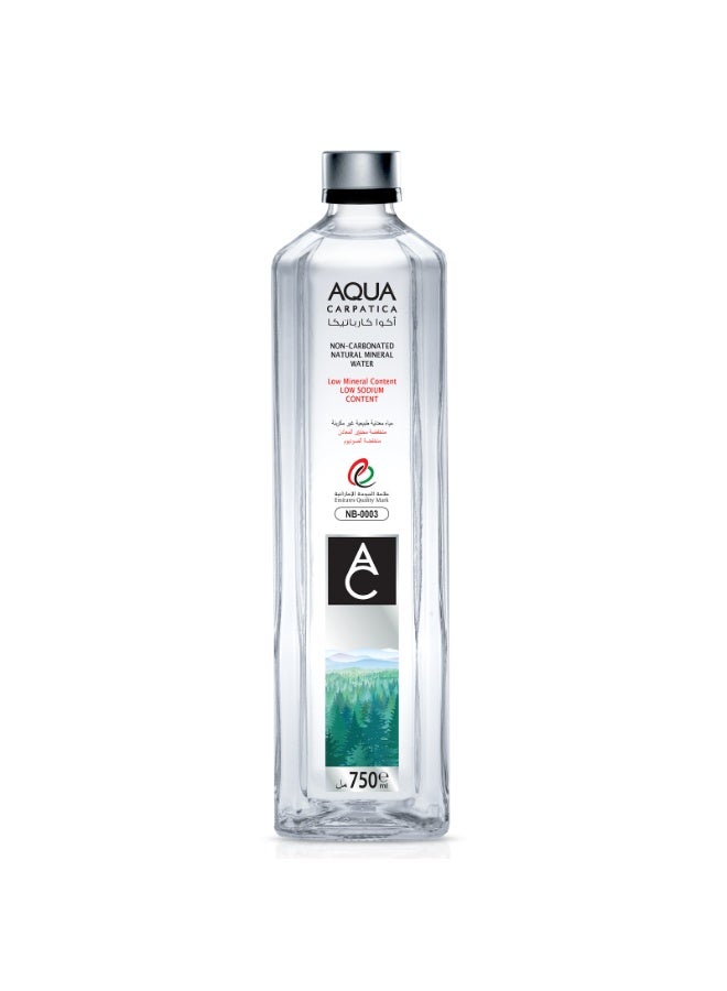 Aqua Carpatica Natural Mineral Water 750ml Pack of 6 | Low Sodium | Premium Imported Water - Image 3