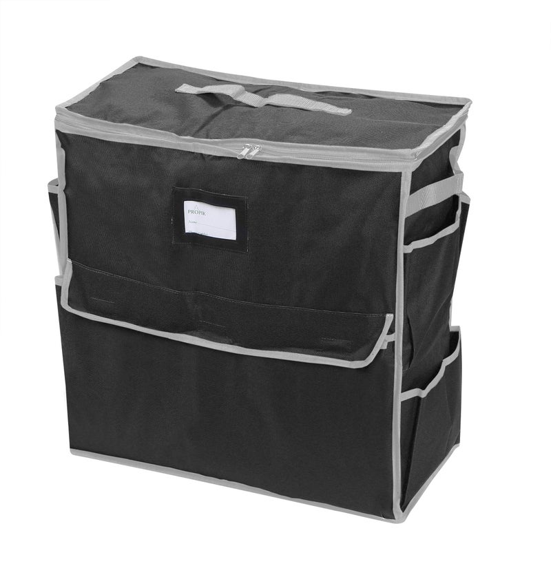 ProPik Unique Holiday Storage Organizer for Gift Bag and Wrapping Accessories (Black) - Image 4