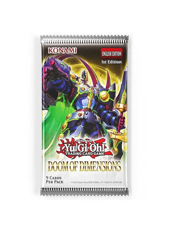 Konami Yu-Gi-Oh TCG: Doom of Dimensions Booster Single Pack (1 Random Piece) - Image 1