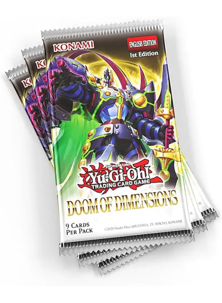 Konami Yu-Gi-Oh TCG: Doom of Dimensions Booster Single Pack (1 Random Piece) - Image 2