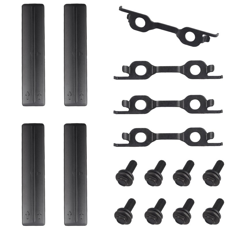 E-Vniko Roof Rack Removal Delete Kits Clip Compatible with 2004-2022 Toyota 4Runner 2006-2018 Rav4 | Lexus GX460 GX470 LX570 Replace Roof Rack Removal Molding & Bolt 4 Set 75596-35030 - Image 2