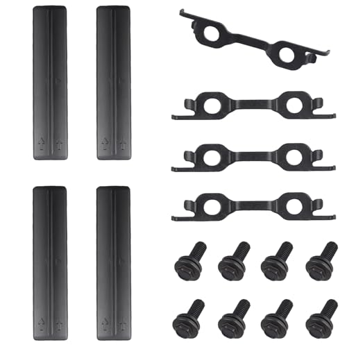 E-Vniko Roof Rack Removal Delete Kits Clip Compatible with 2004-2022 Toyota 4Runner 2006-2018 Rav4 | Lexus GX460 GX470 LX570 Replace Roof Rack Removal Molding & Bolt 4 Set 75596-35030 - Image 1