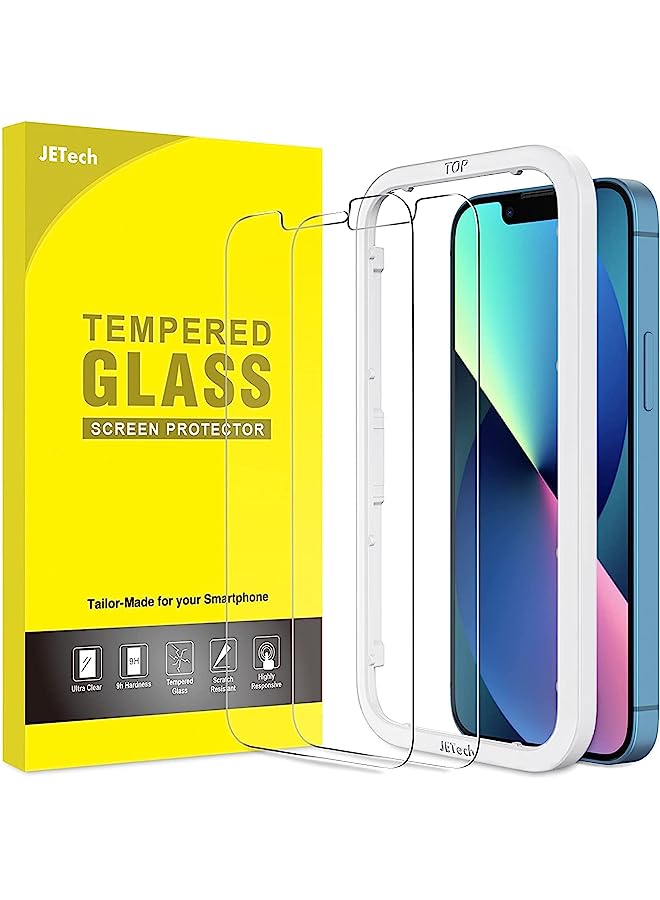 Jetech Privacy Full Coverage Screen Protector For Iphone 14 Pro 6.1-Inch, Anti-Spy Tempered Glass Film, Edge To Edge Protection Case-Friendly, 2-Pack - Image 1