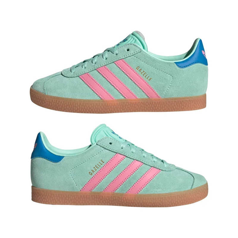 اديداس اوريجينالز adidas GAZELLE J Green Originals Unisex Shoes