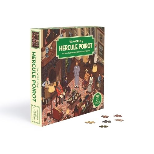 Laurence King The World of Hercule Poirot 1000 Piece Puzzle - Image 5