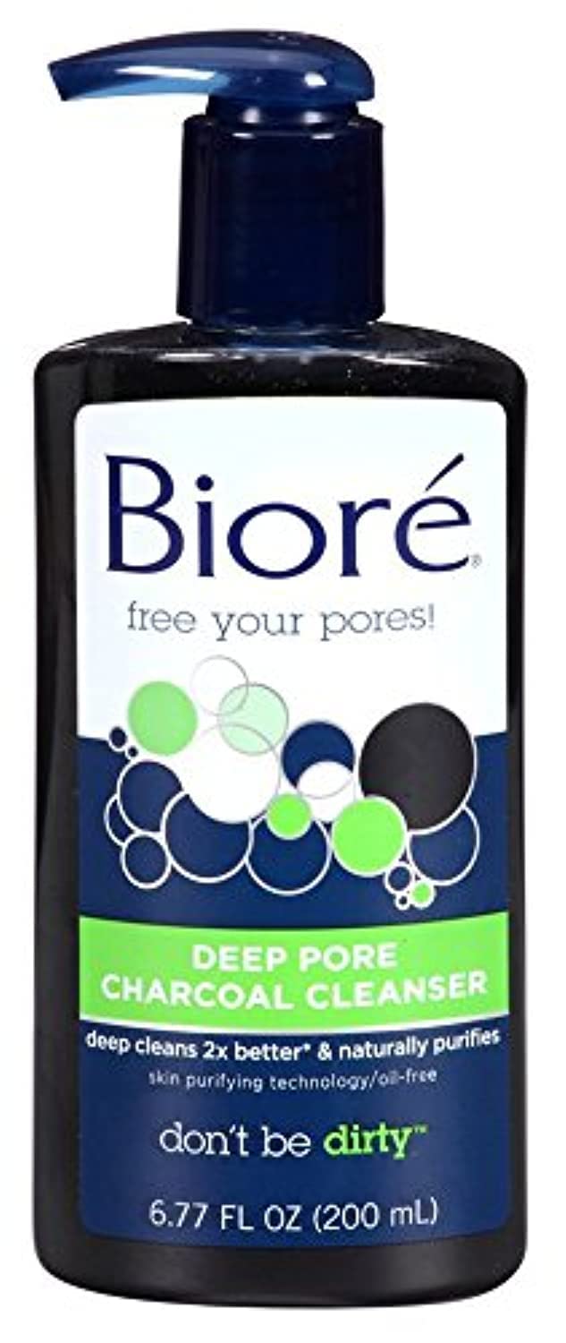 Bioré Biore Deep Pore Charcoal Cleanser 677 Ounce 2 Pack