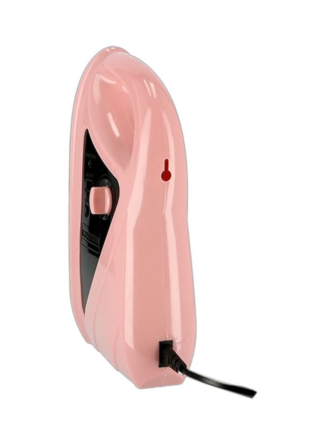 KRYPTON Rechargeable LED Emergency Light With USB & Solar Charger Jacks Pink/Black - Image 3