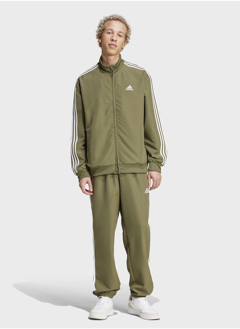 adidas بدلة رياضية منسوجة بثلاثة خطوط - Image 1