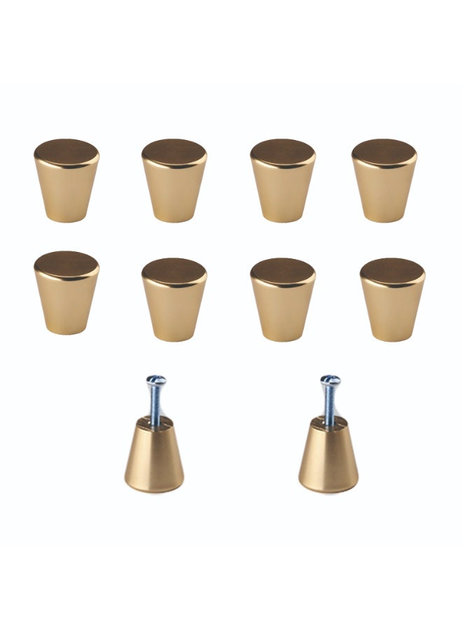 10 قطع من مقابض/مقابض على شكل كوب لخزانة الأدراج، أجهزة خزانة مطبخ حديثة مع براغي لخزانة غرفة النوم المنزلية - Image 2