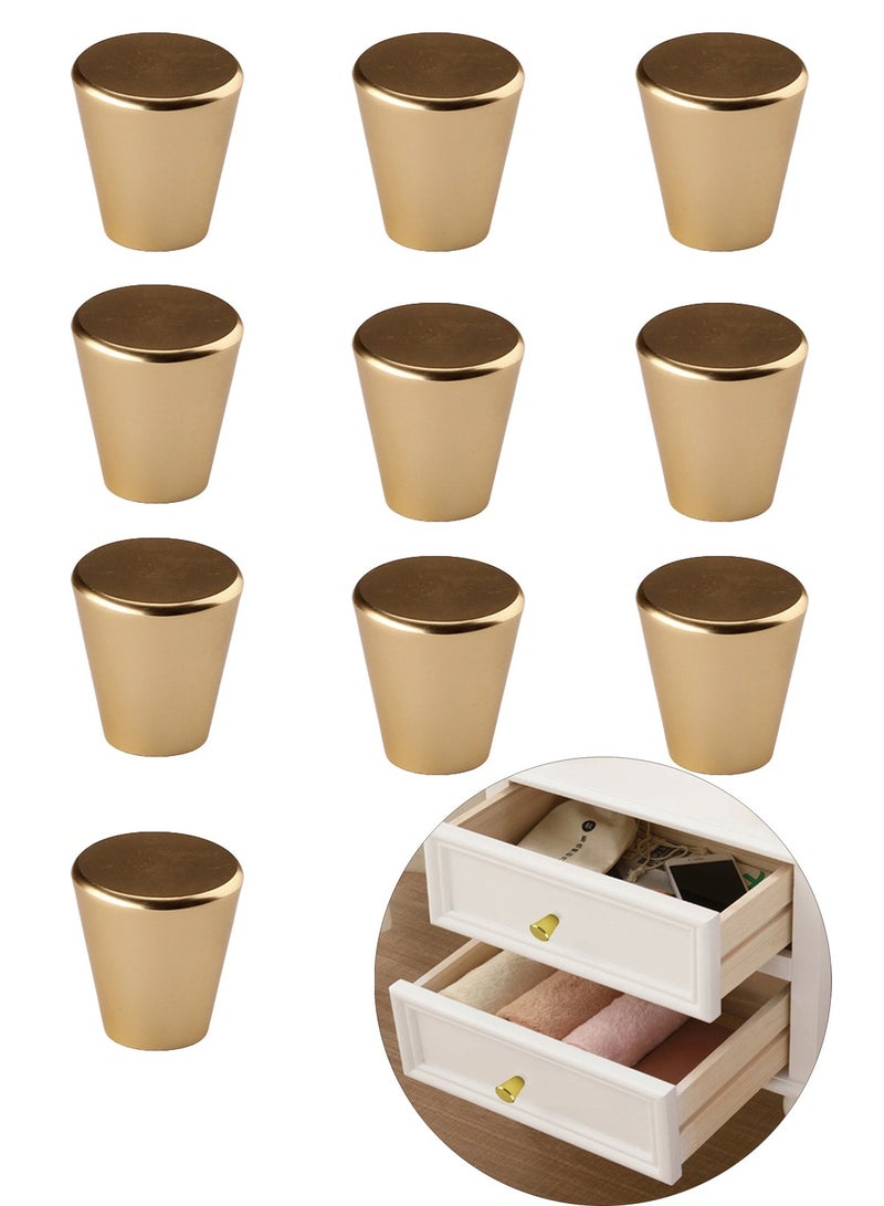 10 قطع من مقابض/مقابض على شكل كوب لخزانة الأدراج، أجهزة خزانة مطبخ حديثة مع براغي لخزانة غرفة النوم المنزلية - Image 1