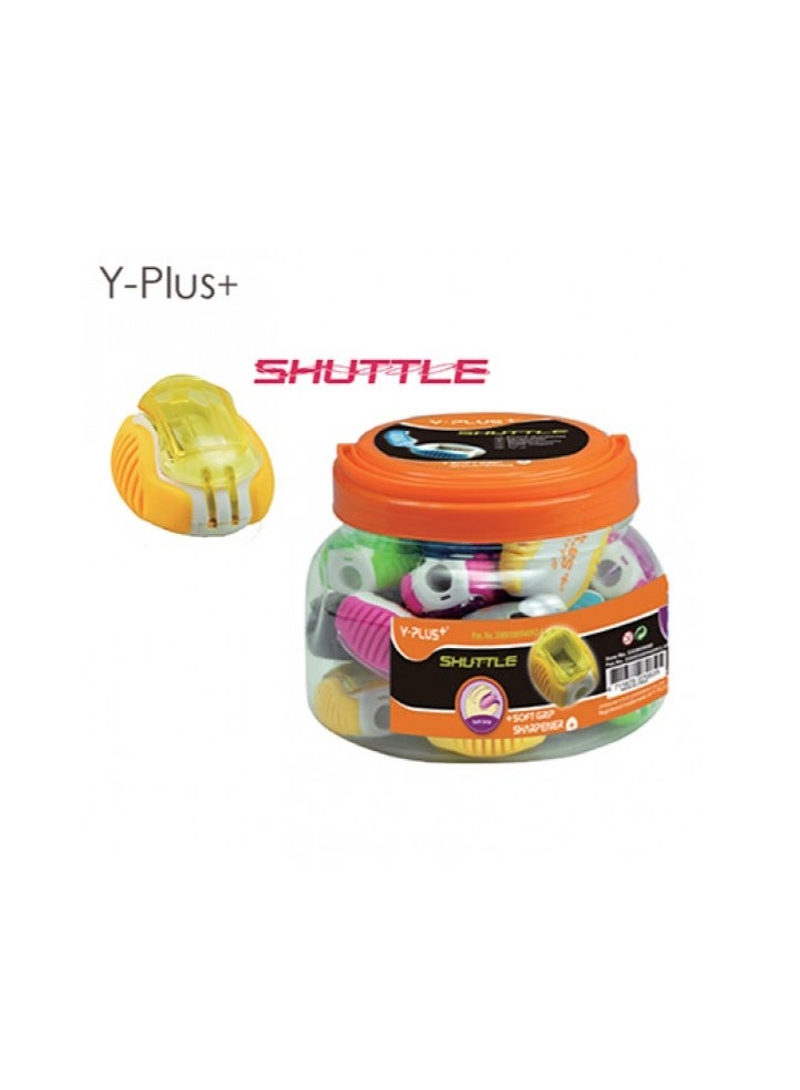 YPlus Shuttle Sharpner (15 Pieces Jar ) - Image 1