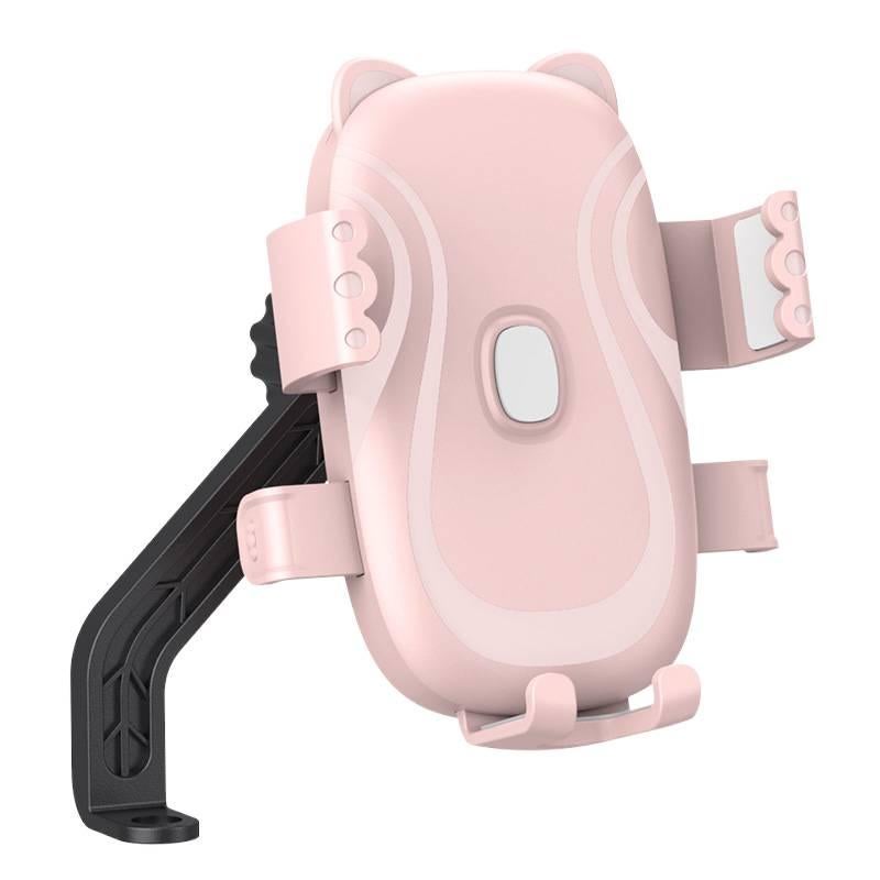 Stable Navigation Support Phone Holder Motorcycle & Bicycle for Riding and Navigation and Rearview Mirror Mount for Fits Most Smartphones - Image 5