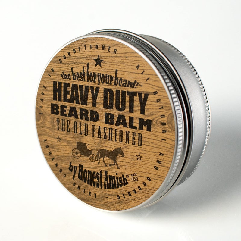 Honest Amish Honest Amish Heavy Duty Beard Balm -New Large 4 Ounce Twist Tin  - Image 2