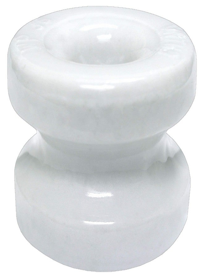 Zareba WP36 Corner Post Ceramic Insulator, Large, 10 count,White - Image 1