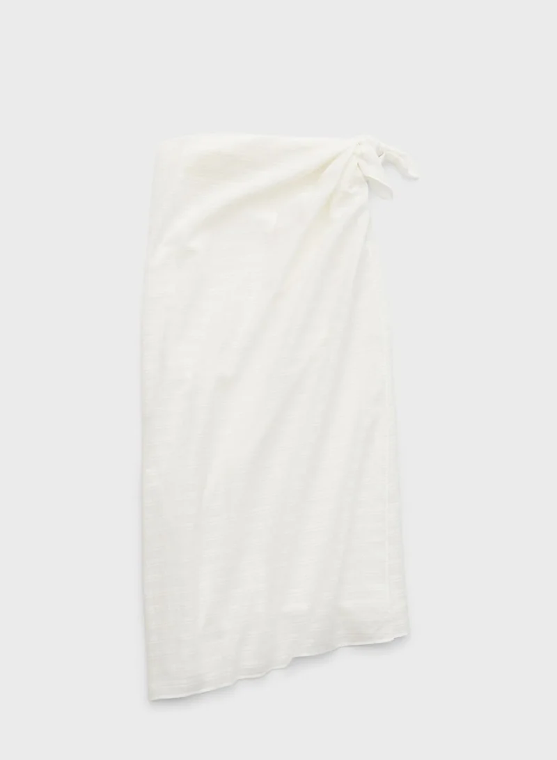 Aerie Tie Detail Beachwear Sarong