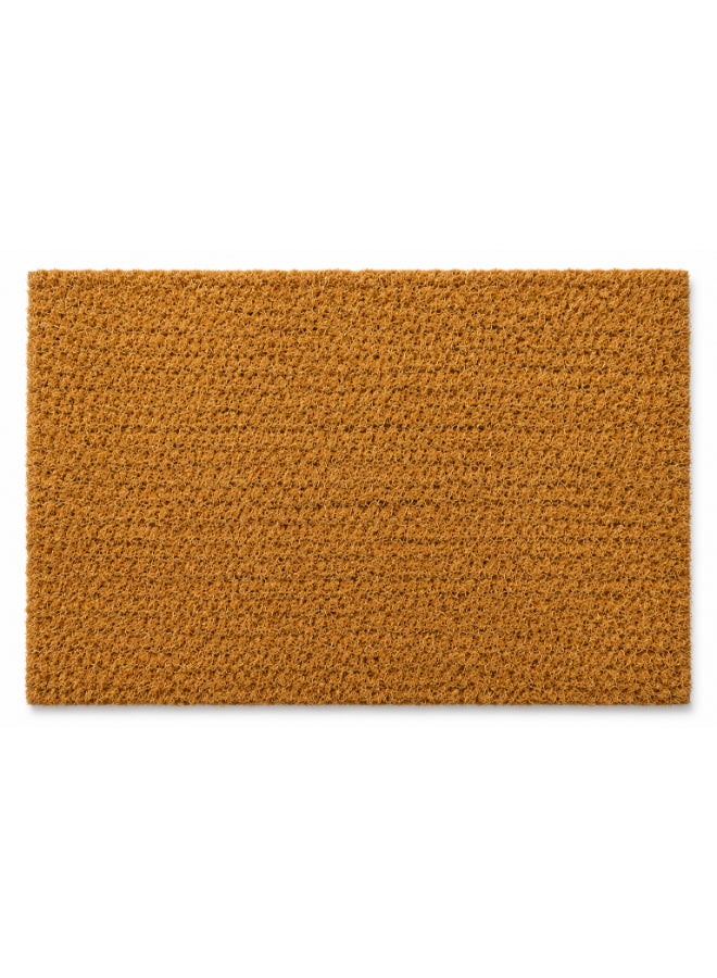 Home auraa Premium Doormat  40x60cm | Non Slip PVC Backed Natural Plain Coir Material | Indoor Outdoor Durable Entrance Doormats - Image 5