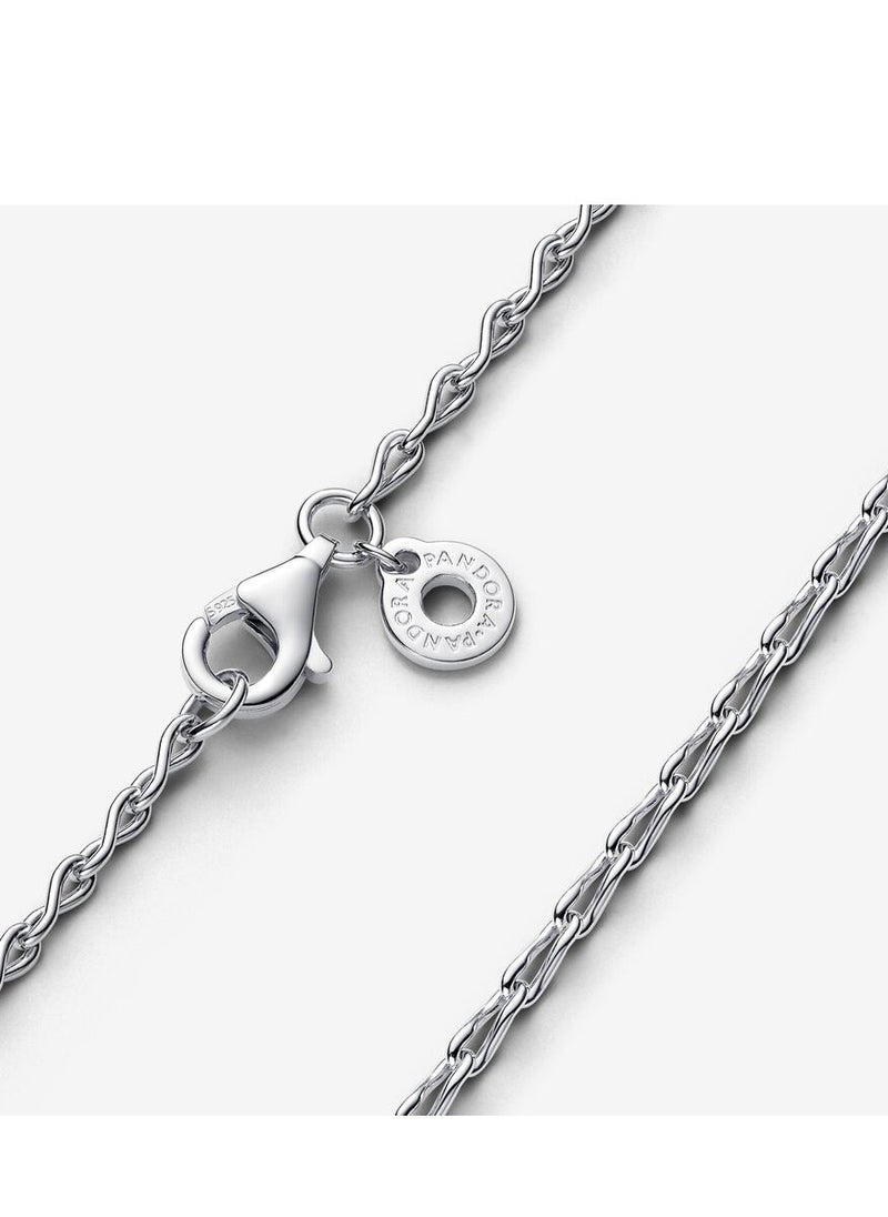 Pandoraplanet Pandora Moments Infinity Chain Necklace for Women 393052C00  - Image 5
