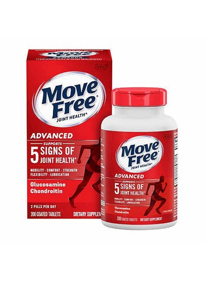 Move Free شيف موف فري أدفانس جلوكوزامين، شوندرويتين مع يوني فليكس - 80 قرص مغلف