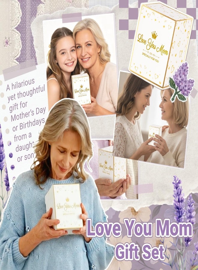 Happy Pop Funny Gifts for Mom from Daughter - My Favorite Child Gave Me This Candle & Keychain Set, Unique Humor Present for Mom, Women, Grandma - Birthday, Lavender Scented Gift Set - Image 2