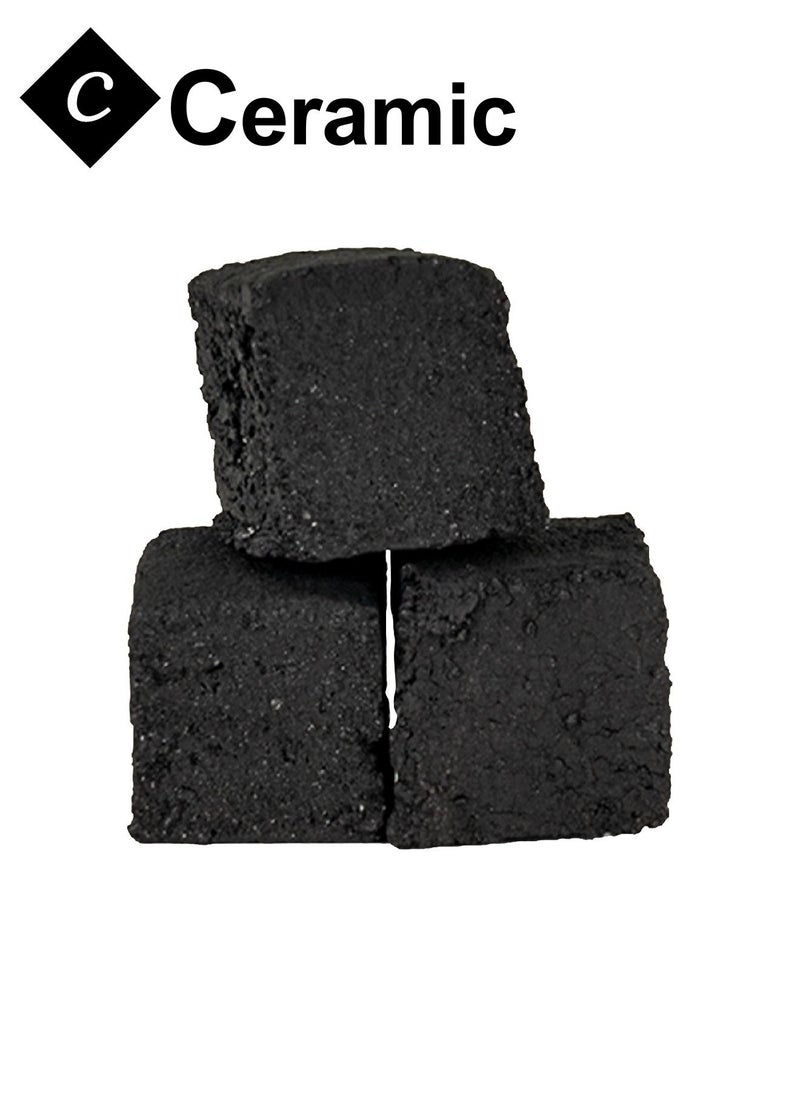 CERAMIC - Mega Charcoal Quick Ignite and Long Lasting 96 Pieces 3 Boxes Combo Pack - Image 1