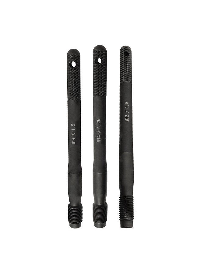 Generic - 3Pcs Wheel Hanger Alignment Pin Guide Tool Wheel Lug Bolt Automotive Mechanic Tool  Wheel Mounting Guide Bolt Metric M12x1.5, M14*1.25 and M14*1.5Threads - Image 1