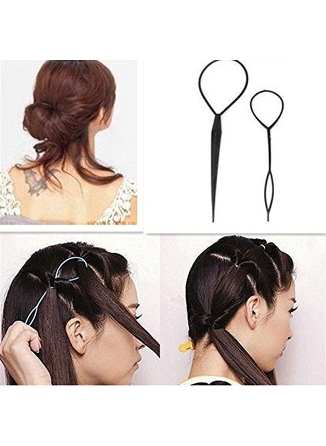 Semilyn - French Braiding Tool Magic Hair Braided Tool Women Fashion Hair Styling Clip DIY French Hair Braiding Tool Hairstyle Braid Tool Twist Plait Hair Braiding Tool Bun and Pony Tail Hair Accessories - Image 1