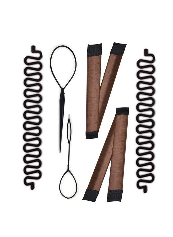 Semilyn - French Braiding Tool Magic Hair Braided Tool Women Fashion Hair Styling Clip DIY French Hair Braiding Tool Hairstyle Braid Tool Twist Plait Hair Braiding Tool Bun and Pony Tail Hair Accessories - Image 1