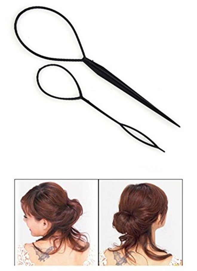 Semilyn - French Braiding Tool Magic Hair Braided Tool Women Fashion Hair Styling Clip DIY French Hair Braiding Tool Hairstyle Braid Tool Twist Plait Hair Braiding Tool Bun and Pony Tail Hair Accessories - Image 1