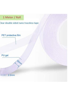 2pcs Magic Adhesive Tape Washable Waterproof Double Sided Mounting Transparent 1 M - pzsku/ZD7D2266CB25B4AB77B69Z/45/_/1731149617/fb24b5ef-e600-4f24-9e69-8866d3acf0c1