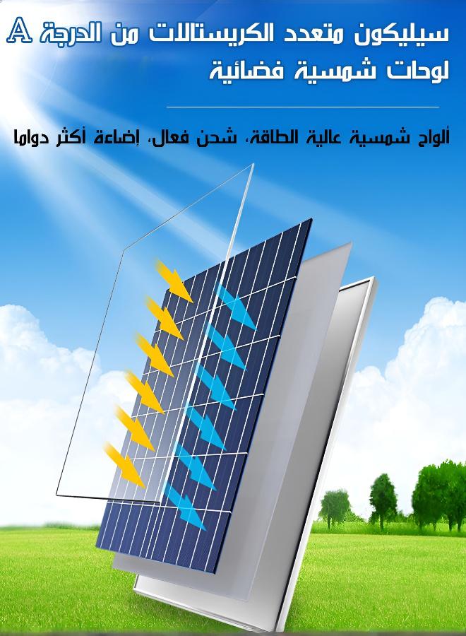مصباح الطاقة الشمسية للحدائق المنزلية والخارجية: إضاءة قوية ومقاومة للمطر والبرق تغطي 800 متر مربع بسهولة - Image 4