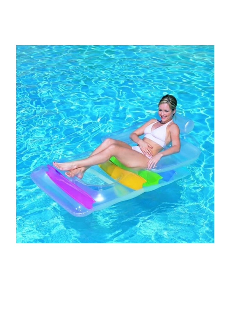 Bestway Inflatable Kool Lounge (165 x 89 cm, Multicolored) - Image 2