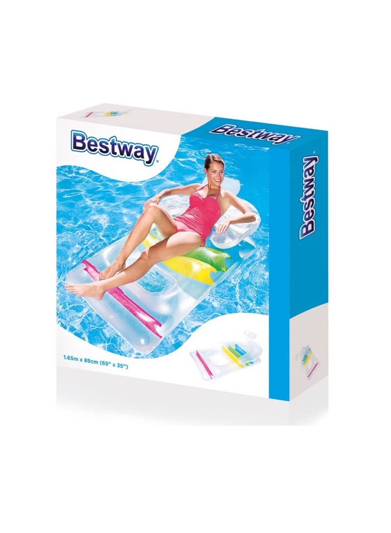 Bestway Inflatable Kool Lounge (165 x 89 cm, Multicolored) - Image 3