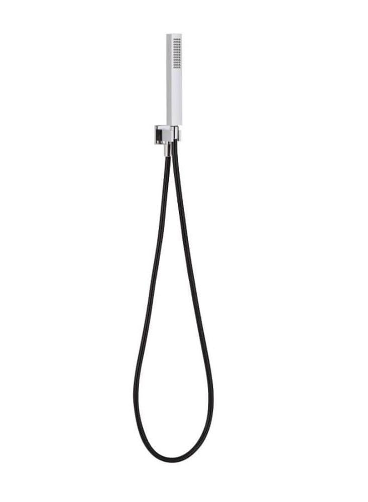 Sweet seven Luxury Black PVC Shower Hose - 1.5m Universal Anti-Rust, Anti-Tangle Swivel Brass Fitting - Image 5