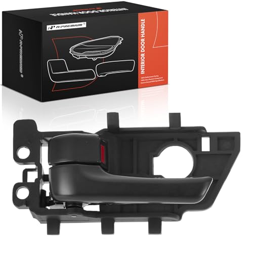 A-Premium APremium Front or Rear Left Driver Side Interior Door Handle Compatible with Kia Forte 20102013 Forte Koup 20102013 Forte5 20122013 Replace 826101M010WK - Image 1