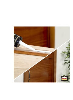 Pattex Roll over image to zoom in Pattex PL150, Water and Temperature Resistant Glue Adhesive, Mounting Adhesive for Indoor and Outdoor Use, Extra Strong Glue, 380g Cartridge, Pack of 2  - Image 5