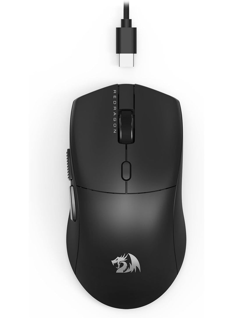 REDRAGON ماوس الألعاب M815، ماوس خفيف الوزن 44G بمعدل استجابة 8K و26000 DPI، أزرار قابلة للبرمجة بالكامل، البرنامج يدعم تخصيص الأزرار وDPI القابل للتعديل - Image 1