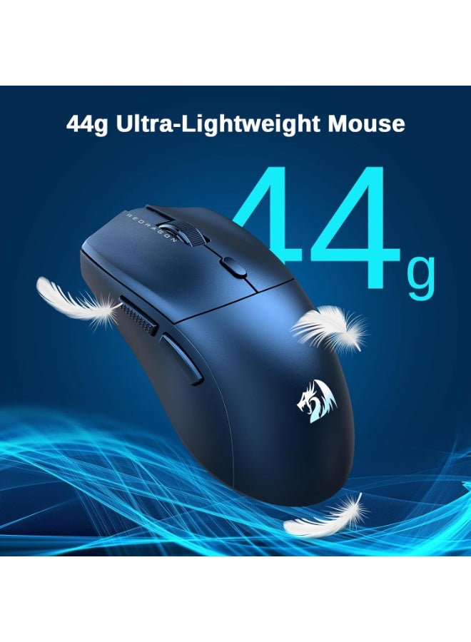 REDRAGON ماوس الألعاب M815، ماوس خفيف الوزن 44G بمعدل استجابة 8K و26000 DPI، أزرار قابلة للبرمجة بالكامل، البرنامج يدعم تخصيص الأزرار وDPI القابل للتعديل - Image 3