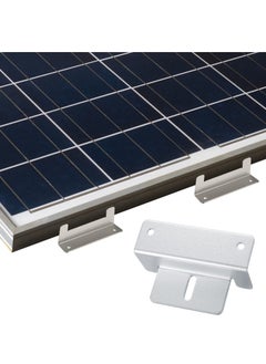 Generic Solar Panel Mounting Brackets, Solar Panel Aluminum Z Shaped Brackets ,Holders with Screw and Nuts for RV Boat Wall Caravans Yacht Roof Solar Panel Mounting (4 Sets)  - Image 5