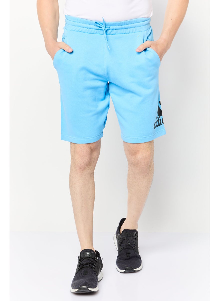 Adidas Men Sportswear Fit Outdoor Shorts, Blue  - Image 1