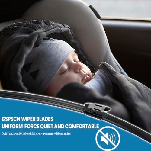 GSPSCN 3 Wipers Replacement for Mini Cooper Countryman 2023 2022 2021 2020 2019 2018 2017 Original Equipment Windshield Wiper Blades 23"+21"+10" (set of 3) - Image 2