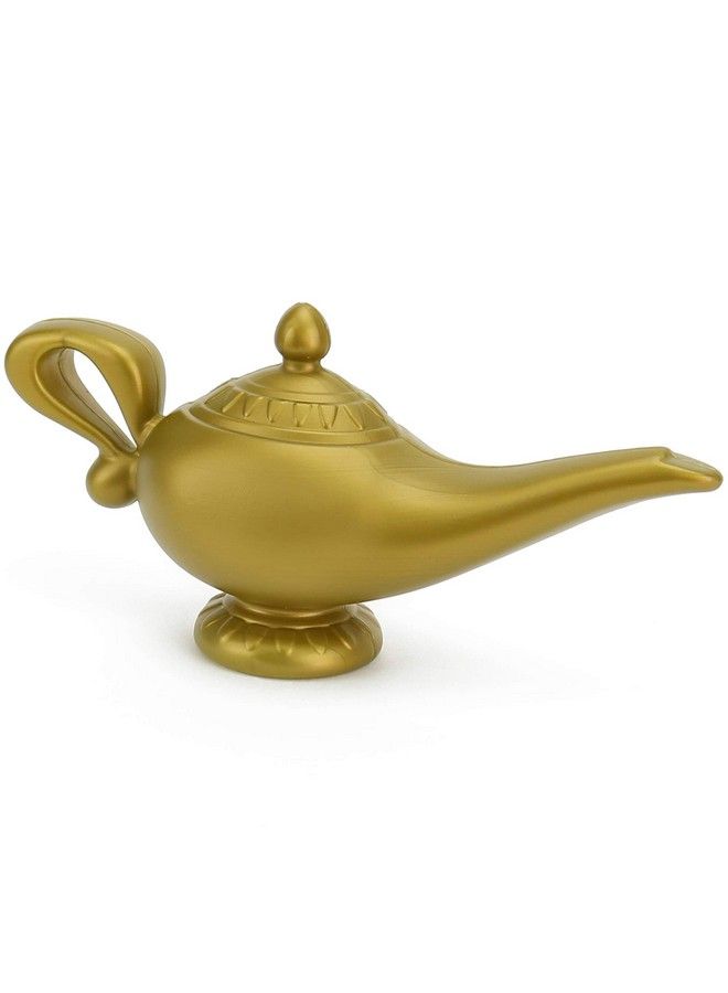 Skeleteen فانوس الجني العربي ذهب علاء الدين مصباح الجني السحري إكسسوار تنكر 1 قطعة - Image 2